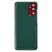 For Samsung Galaxy S20 Battery Back Cover with Camera Lens Cover(Red)