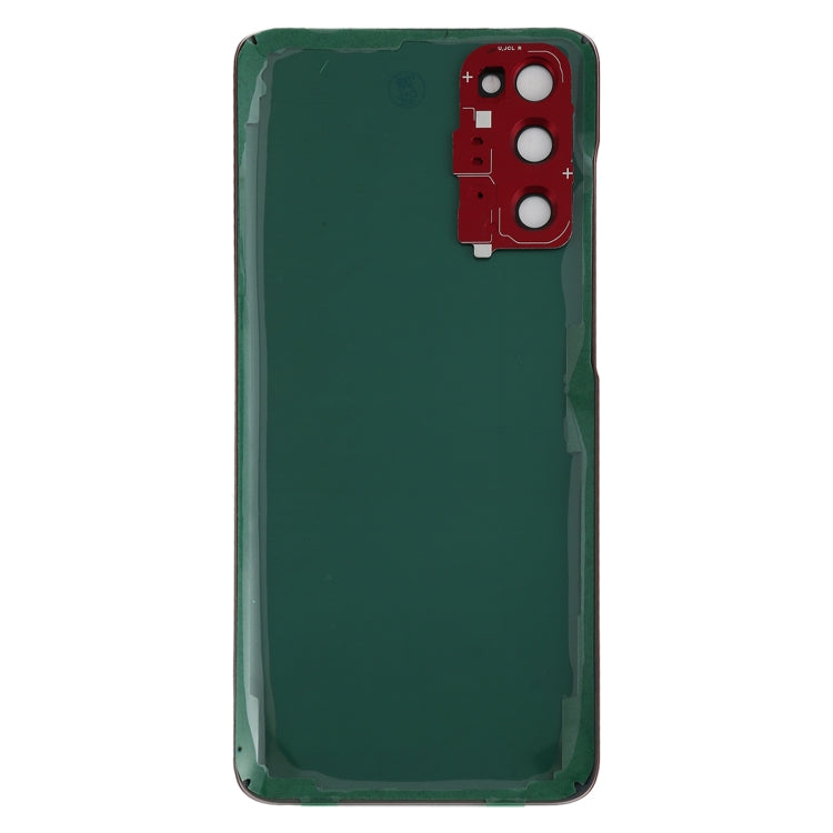 For Samsung Galaxy S20 Battery Back Cover with Camera Lens Cover(Red)