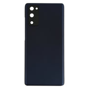 For Samsung Galaxy S20 FE Battery Back Cover with Camera Lens Cover (Black)