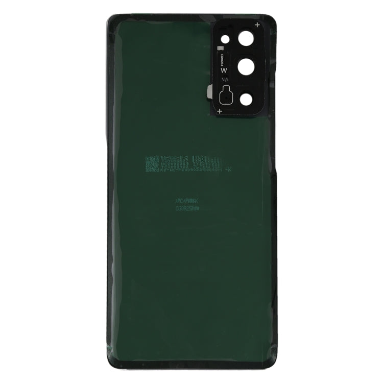 For Samsung Galaxy S20 FE Battery Back Cover with Camera Lens Cover (Black)