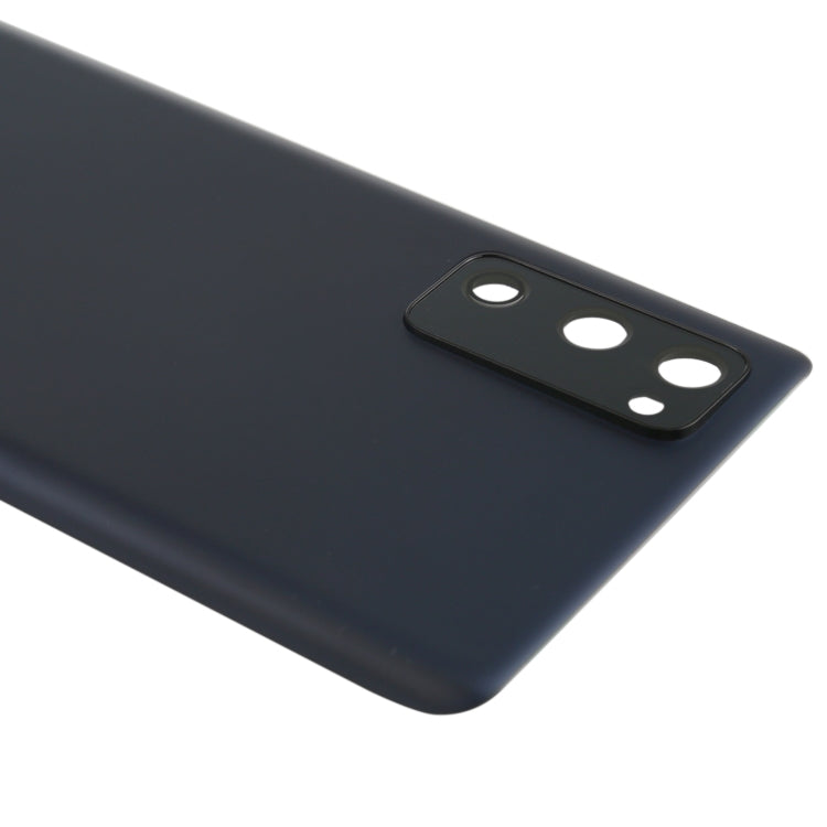 For Samsung Galaxy S20 FE Battery Back Cover with Camera Lens Cover (Black)