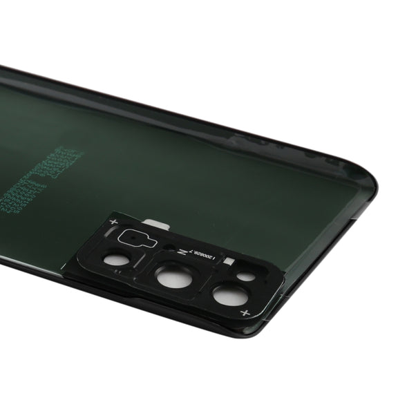 For Samsung Galaxy S20 FE Battery Back Cover with Camera Lens Cover (Black)