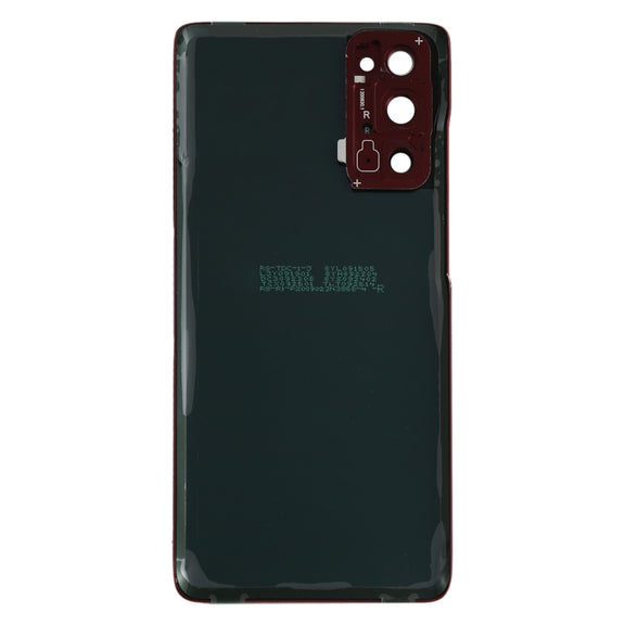 For Samsung Galaxy S20 FE Battery Back Cover with Camera Lens Cover (Red)