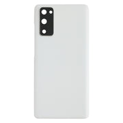 For Samsung Galaxy S20 FE Battery Back Cover with Camera Lens Cover (Silver)