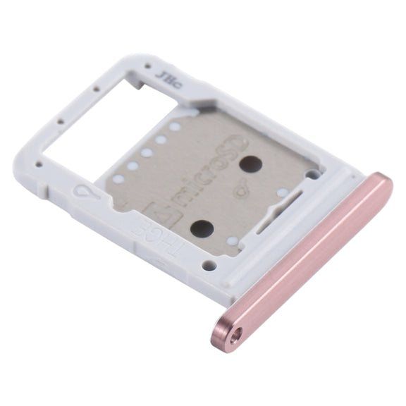 For Samsung Galaxy Tab S7 SM-T870/T875 SIM Card Tray + Micro SD Card Tray (Pink)