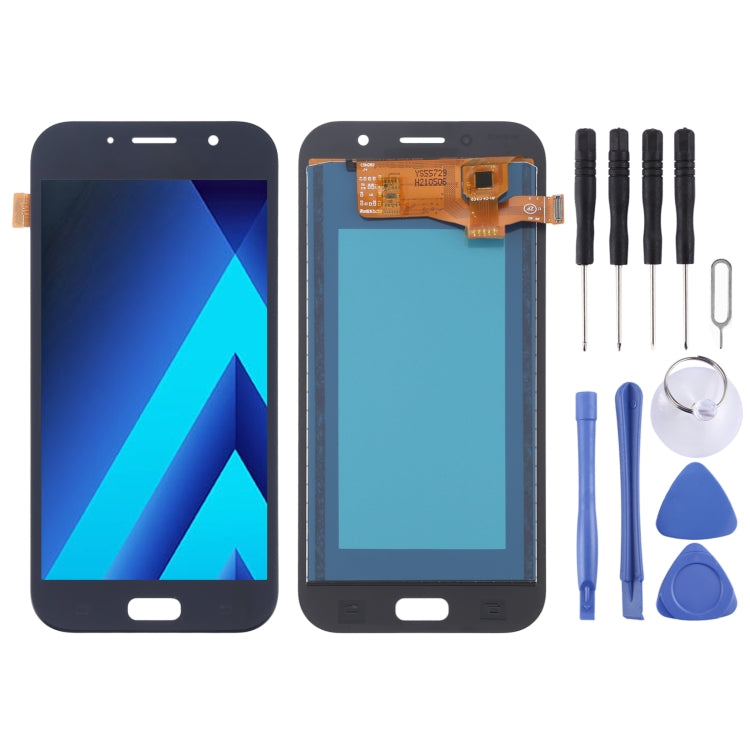 TFT LCD Screen for Galaxy A7 (2017), A720FA, A720F/DS With Digitizer Full Assembly (Black) - free shipping - PMc TechLife - Order now!