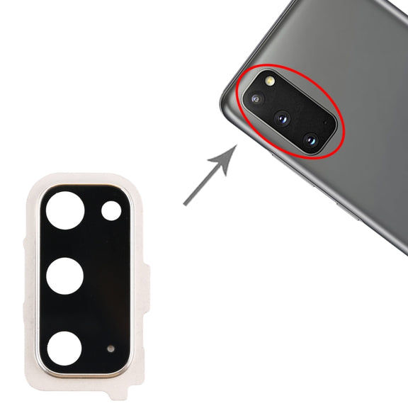 For Samsung Galaxy S20 Camera Lens Cover (Silver)