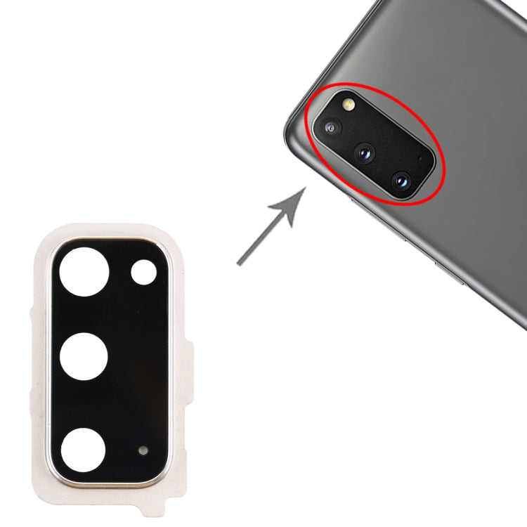 For Samsung Galaxy S20 Camera Lens Cover (Silver)