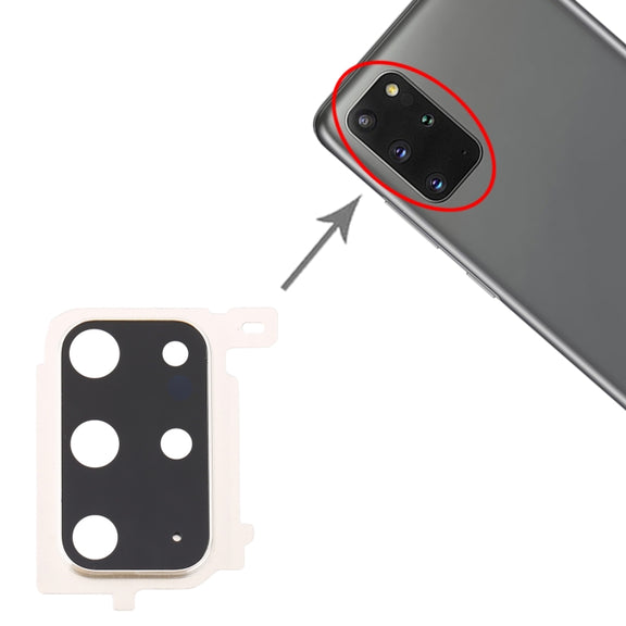 For Samsung Galaxy S20+ Camera Lens Cover (Silver)