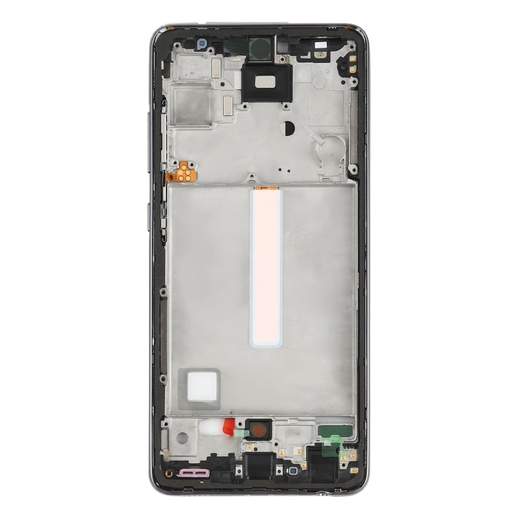 For Samsung Galaxy A52  Middle Frame Bezel Plate (Black)