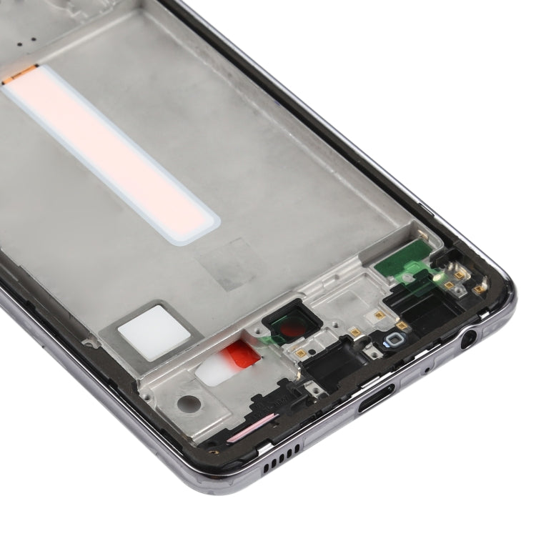 For Samsung Galaxy A52  Middle Frame Bezel Plate (Black)