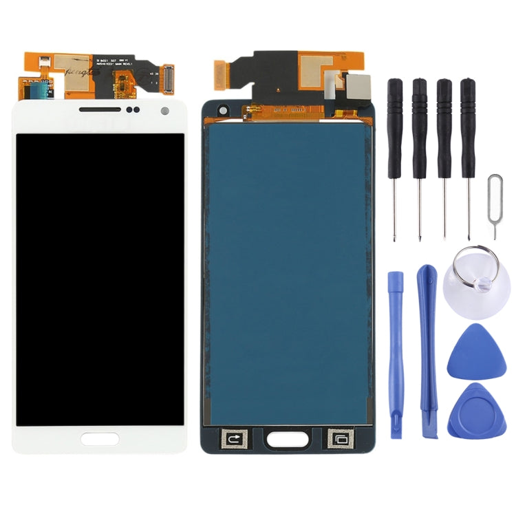 TFT LCD Screen for Galaxy A5, A500F, A500FU, A500M, A500Y, A500YZ With Digitizer Full Assembly (White)