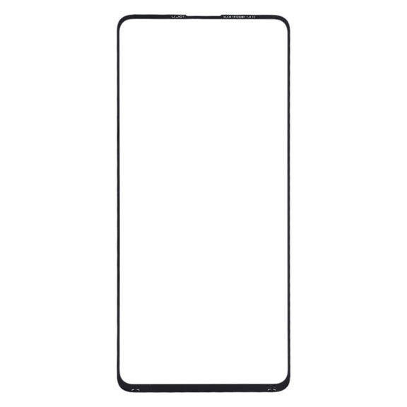 For Samsung Galaxy A51 10pcs Front Screen Outer Glass Lens (Black)