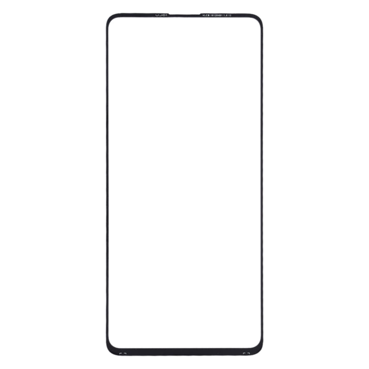 For Samsung Galaxy A51 10pcs Front Screen Outer Glass Lens (Black)