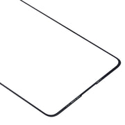 For Samsung Galaxy A51 10pcs Front Screen Outer Glass Lens (Black)