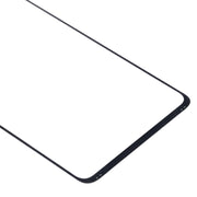 For Samsung Galaxy A51 10pcs Front Screen Outer Glass Lens (Black)