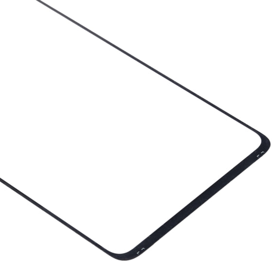 For Samsung Galaxy A51 10pcs Front Screen Outer Glass Lens (Black)