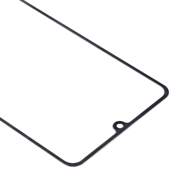 For Samsung Galaxy A31 10pcs Front Screen Outer Glass Lens (Black)