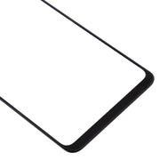 For Samsung Galaxy A20s 10pcs Front Screen Outer Glass Lens (Black)