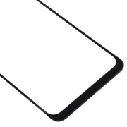For Samsung Galaxy A10s 10pcs Front Screen Outer Glass Lens (Black)