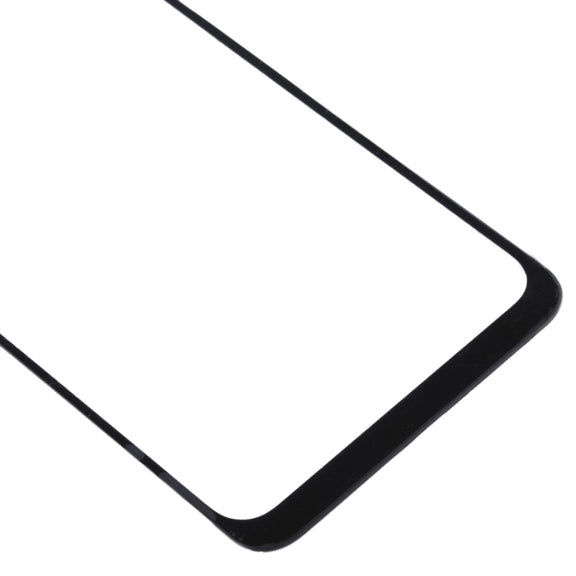 For Samsung Galaxy A10s 10pcs Front Screen Outer Glass Lens (Black)