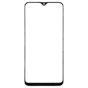 For Samsung Galaxy A30s 10pcs Front Screen Outer Glass Lens (Black)
