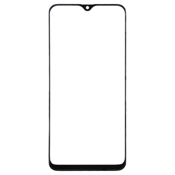 For Samsung Galaxy A30s 10pcs Front Screen Outer Glass Lens (Black)