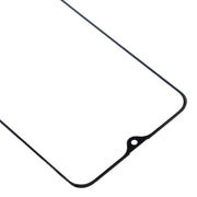 For Samsung Galaxy A30s 10pcs Front Screen Outer Glass Lens (Black)