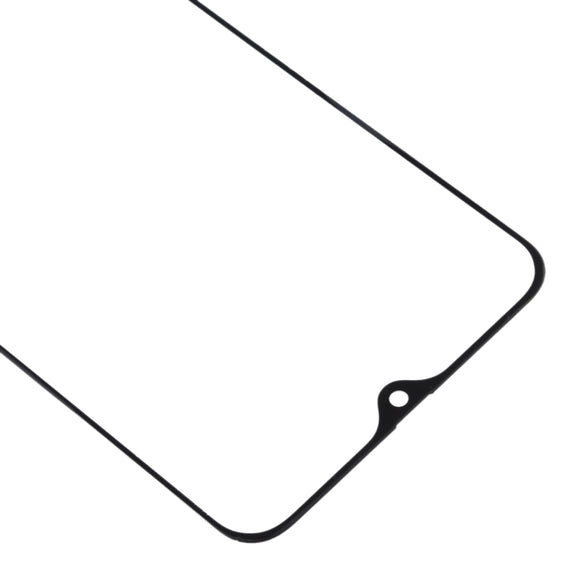 For Samsung Galaxy A40s 10pcs Front Screen Outer Glass Lens (Black)
