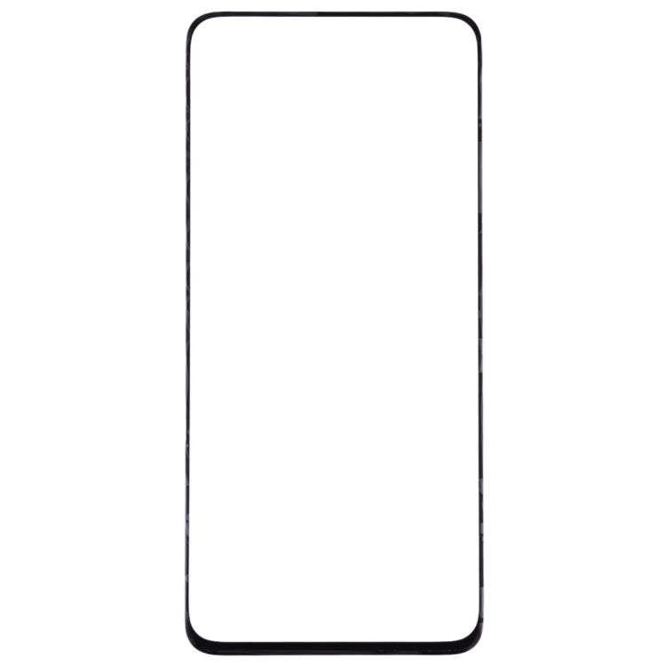 For Samsung Galaxy A90 / A80 10pcs Front Screen Outer Glass Lens (Black)