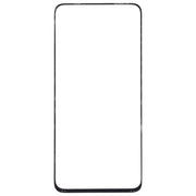 For Samsung Galaxy A90 / A80 10pcs Front Screen Outer Glass Lens (Black)