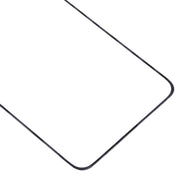 For Samsung Galaxy A90 / A80 10pcs Front Screen Outer Glass Lens (Black)