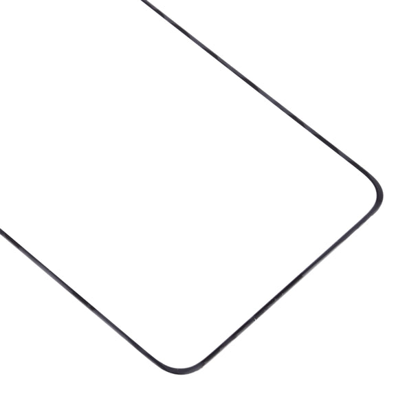 For Samsung Galaxy A90 / A80 10pcs Front Screen Outer Glass Lens (Black)