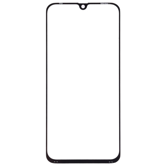 For Samsung Galaxy A40 10pcs Front Screen Outer Glass Lens (Black)