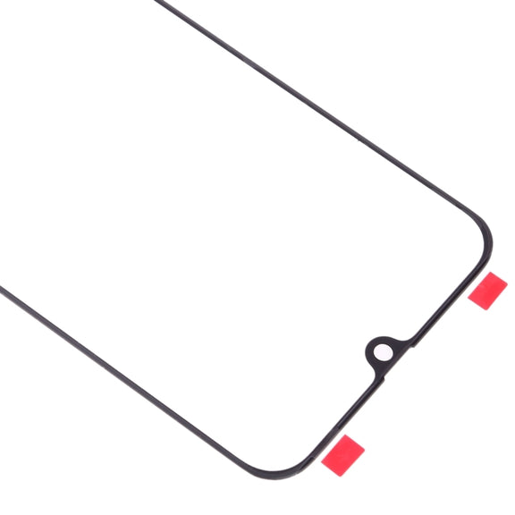 For Samsung Galaxy A40 10pcs Front Screen Outer Glass Lens (Black)