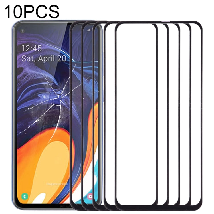 For Samsung Galaxy A60 10pcs Front Screen Outer Glass Lens (Black) - free shipping - PMc TechLife - Order now!