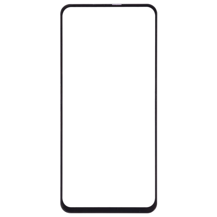 For Samsung Galaxy A60 10pcs Front Screen Outer Glass Lens (Black)