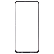 For Samsung Galaxy A60 10pcs Front Screen Outer Glass Lens (Black)