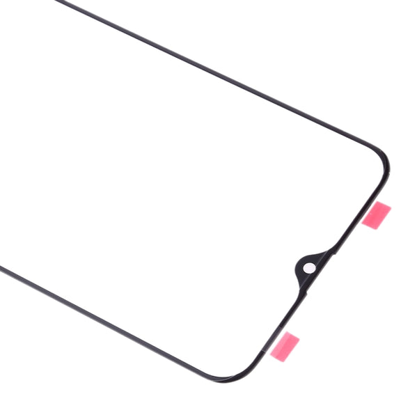 For Samsung Galaxy A20 10pcs Front Screen Outer Glass Lens (Black)