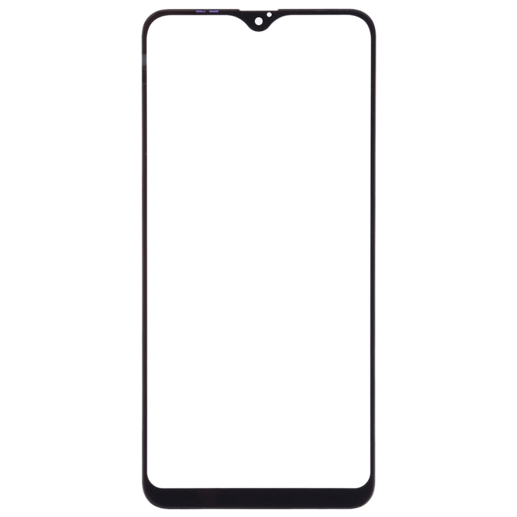 For Samsung Galaxy A10 10pcs Front Screen Outer Glass Lens (Black)