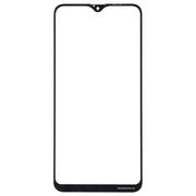 For Samsung Galaxy A10 10pcs Front Screen Outer Glass Lens (Black)