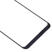 For Samsung Galaxy A10 10pcs Front Screen Outer Glass Lens (Black)