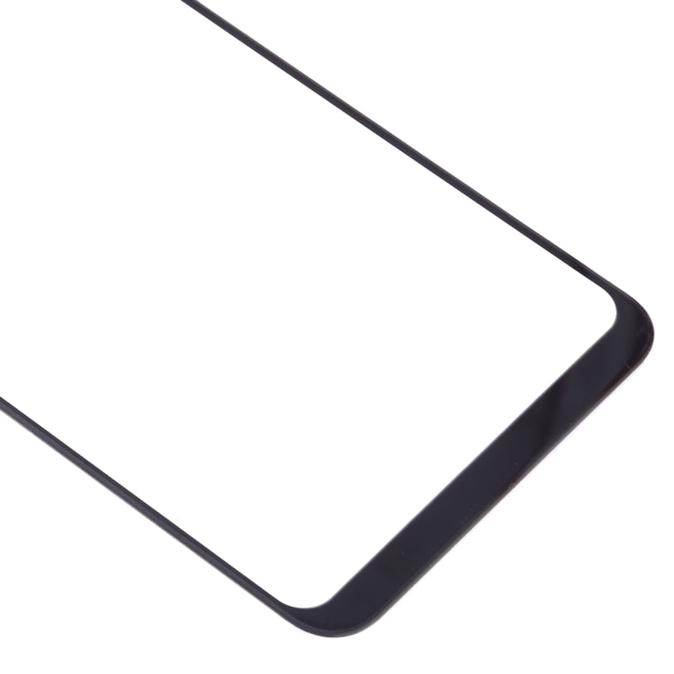 For Samsung Galaxy A10 10pcs Front Screen Outer Glass Lens (Black)