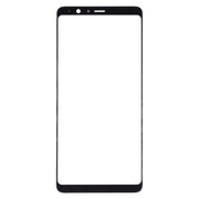 For Samsung Galaxy A8 Star / A9 Star 10pcs Front Screen Outer Glass Lens (Black)