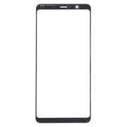 For Samsung Galaxy A8 Star / A9 Star 10pcs Front Screen Outer Glass Lens (Black)