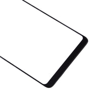 For Samsung Galaxy A8 Star / A9 Star 10pcs Front Screen Outer Glass Lens (Black)