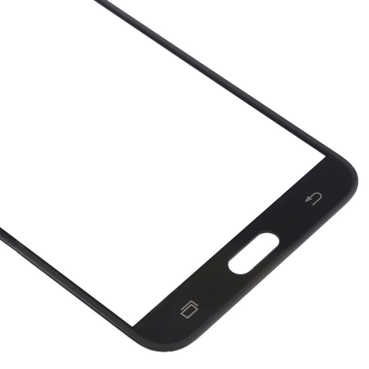 For Samsung Galaxy J7 V / J727V / J727P 10pcs Front Screen Outer Glass Lens (Black)