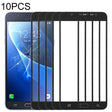 For Samsung Galaxy J7 (2016), J710F, J710FN, J710M/MN, J7108 10pcs Front Screen Outer Glass Lens (Black) - free shipping - PMc TechLife - Order now!