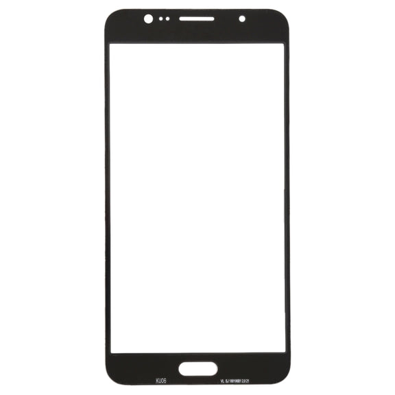 For Samsung Galaxy J7 (2016), J710F, J710FN, J710M/MN, J7108 10pcs Front Screen Outer Glass Lens (Black)