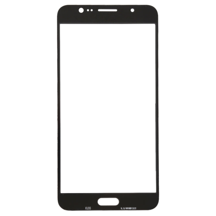 For Samsung Galaxy J7 (2016), J710F, J710FN, J710M/MN, J7108 10pcs Front Screen Outer Glass Lens (Gold)